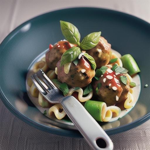 Meatballs with lemon sauce