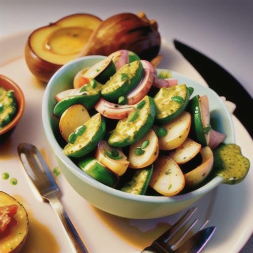 Tangy Pesto Potato Salad