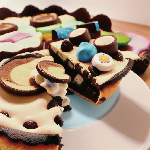 S’mores Brownie Pizza