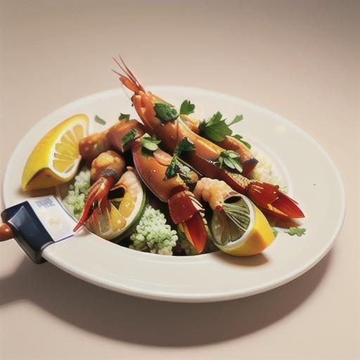 Greek-style prawns with herbed couscous