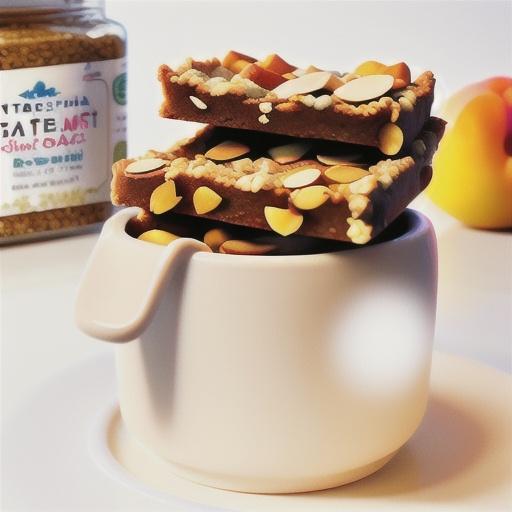 Apricot Ginger Crumble Oat Bars (Gluten Free)