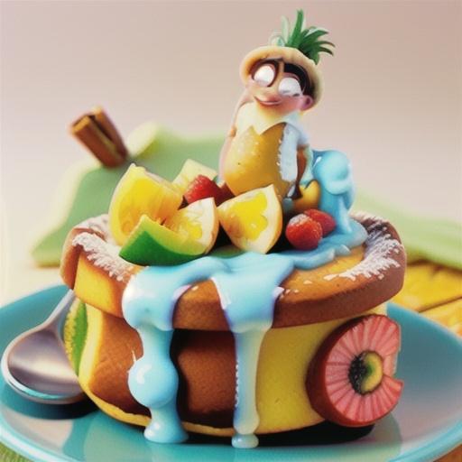 Tropical Yogurt Coffee Cake