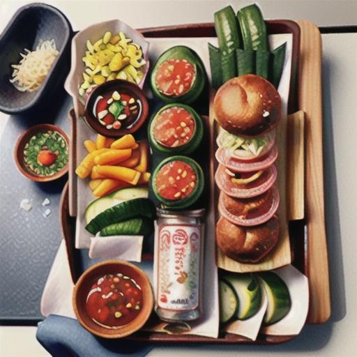 Vietnamese-style meatball sandwich