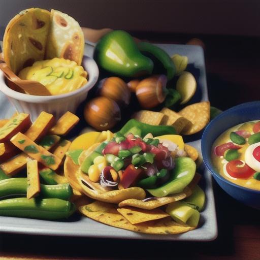 Green Chile Tortilla Scramble