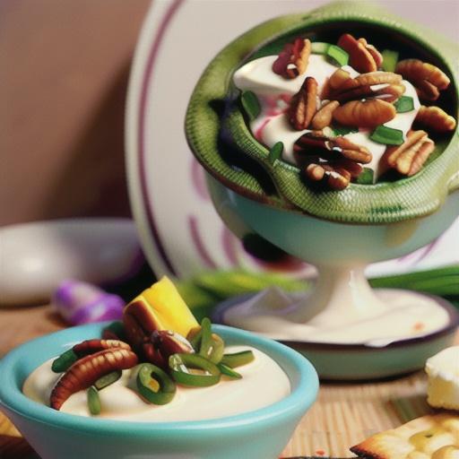 Garlic Scape Goat Cheese Dip