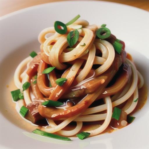 Pork and beef ragu with spaghetti