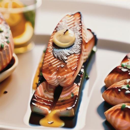 Salmon with Brown Sugar Glaze