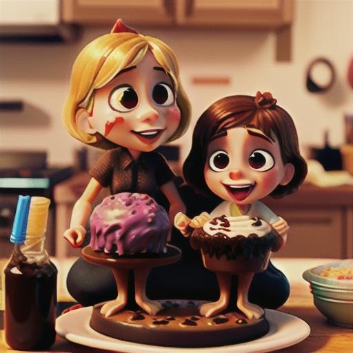 Hot Fudge Sundae Cake for Two