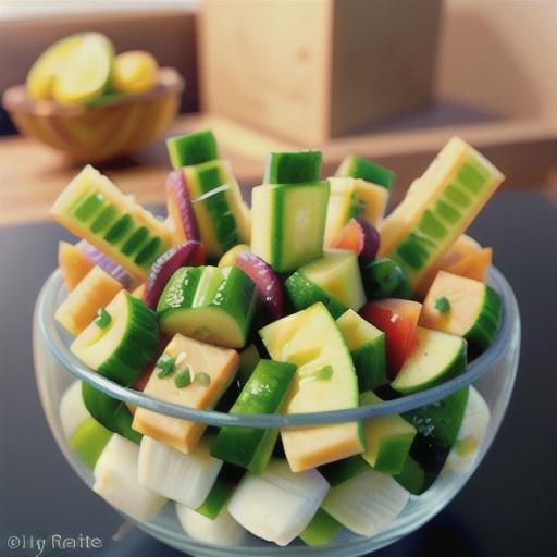 Honeydew and Cucumber Salad
