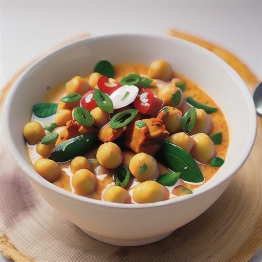 Vegan chickpea tikka masala