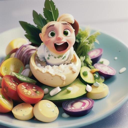 Ocean trout with coriander potato salad