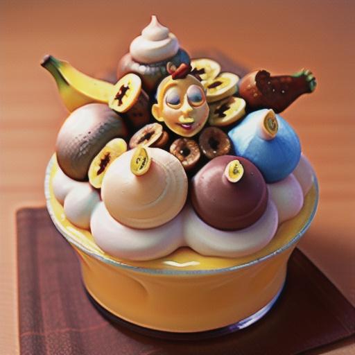 Meringue-Topped Banana Pudding