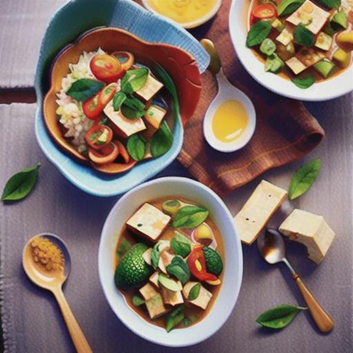 Easy Vegan Coconut Curry with Tofu