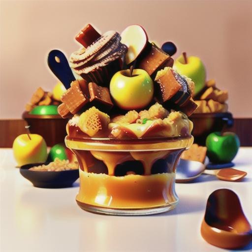 Caramel Apple Crumble