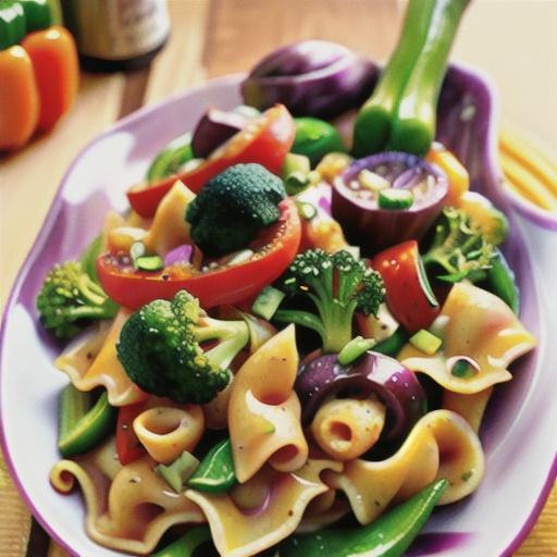 Fresh Vegetable-Pasta Salad
