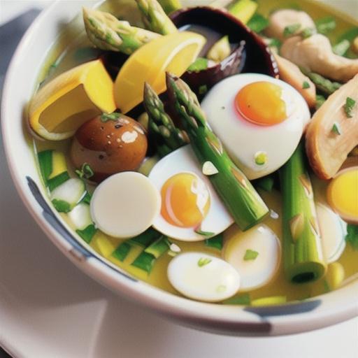 Asparagus, Lemon, and Mint Soup