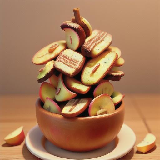 Cinnamon Sugar Apple Chips