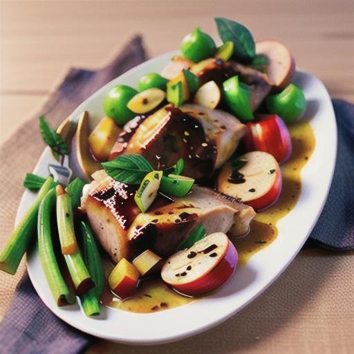 Pork Chops with Apples and Onions