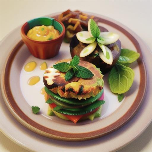 Indian beef and vegetable patties