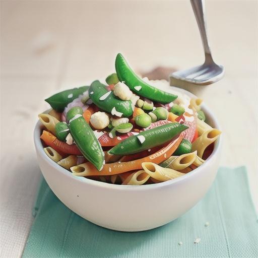 Low-GI pasta primavera