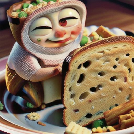 Shredded Cereal Bread