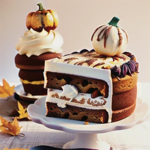 Pumpkin pie spice cake