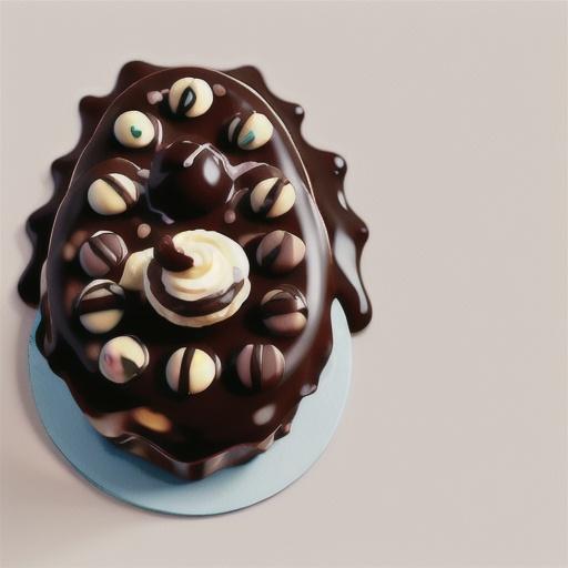 Dark chocolate ganache