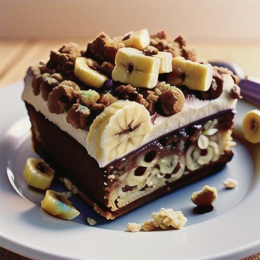 Banana Oatmeal Crumb Cake