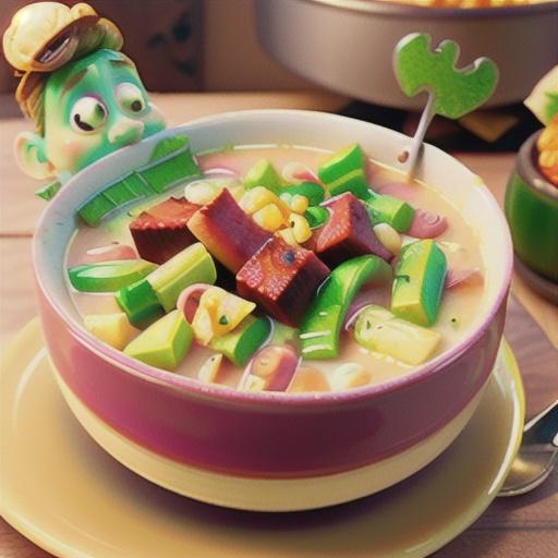 Cabbage and Corned Beef Chowder