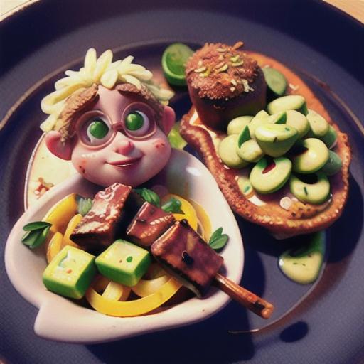 Lamb Chops in Duck Sauce