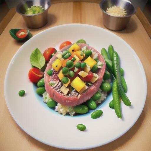 Tuna with Rice Pilaf