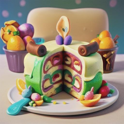Aunt Mary's Delicious Bunny Cake