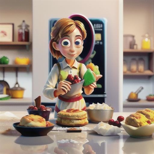 Cranberry-Walnut Greek Yogurt Scones