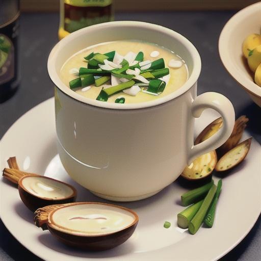 Potato and leek soup