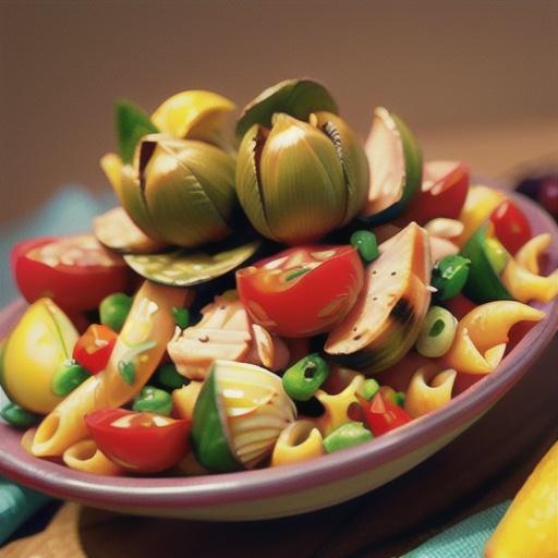 Cold Chicken Pasta Salad