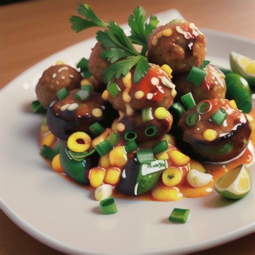 Spicy Sriracha Meatballs