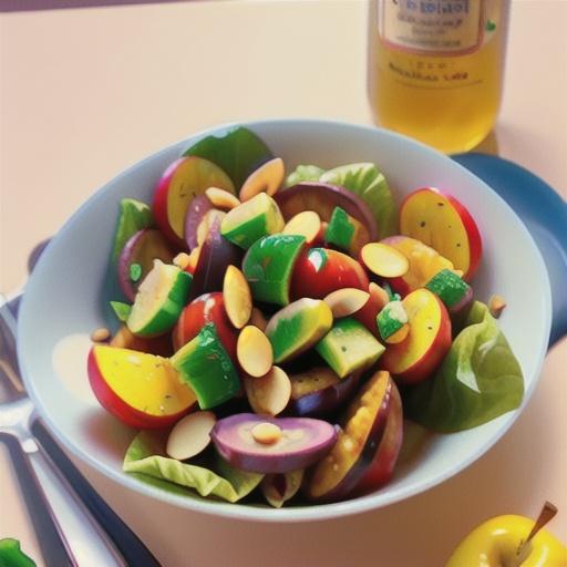 Apple-Almond Tossed Salad