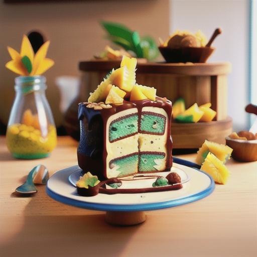 Healthier pineapple cake recipe