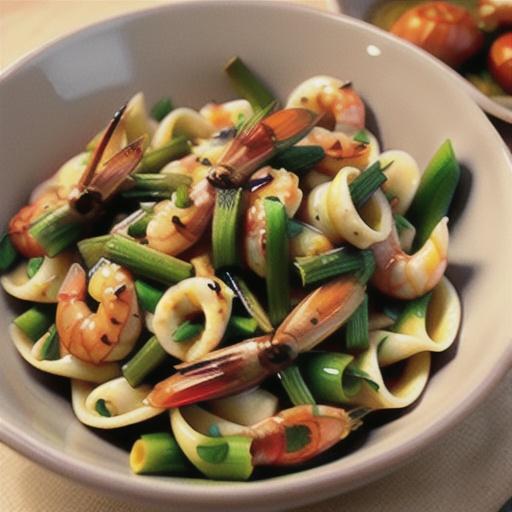 Fennel-Prawn Conchiglie