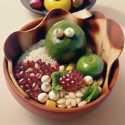 Roasted tomato and capsicum salad with pearl barley