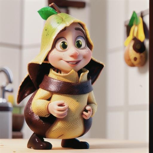 Pears wrapped in almond & chocolate filo