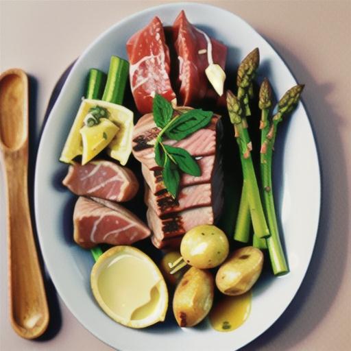 Beef fillet with tarragon butter