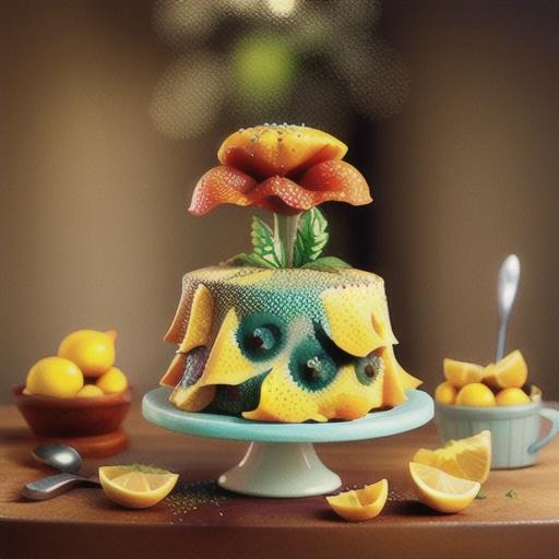 Moist Lemon Poppy Seed Cake