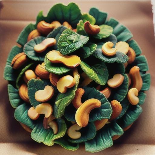 Raw Cashew Cheesy Kale Chips