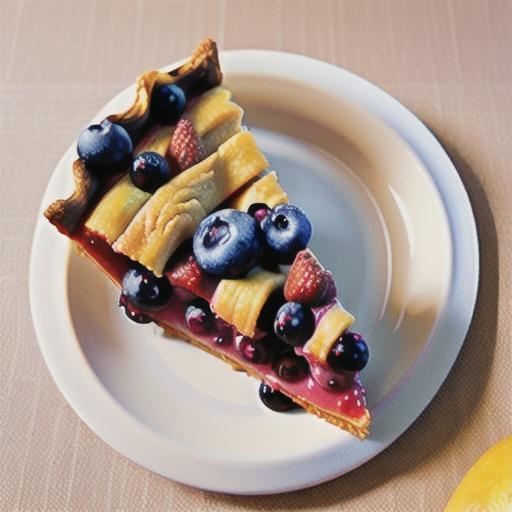 Homemade Blueberry Pie