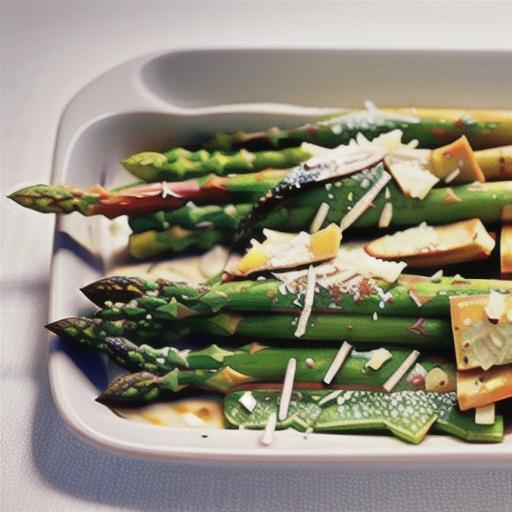 Baked Asparagus With Parmesan