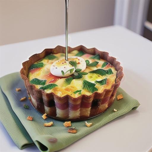 Hash Brown Crust Quiche