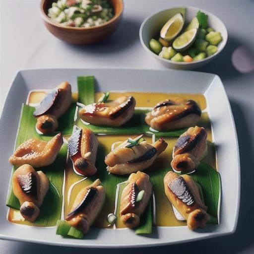 Thai-style chicken wings with lemongrass and chilli