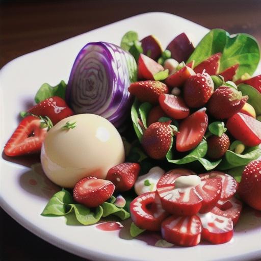 Strawberry Onion Salad