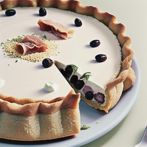 Ricotta and herb tart